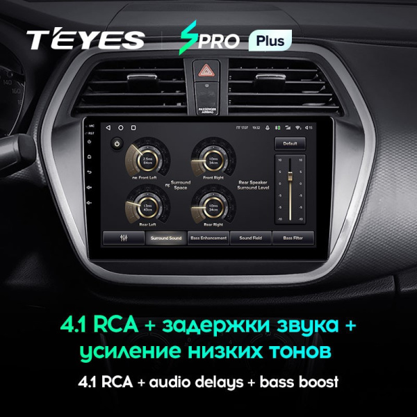 Штатная магнитола Teyes SPRO Plus 6/128 Suzuki SX4 2 (2012-2016)