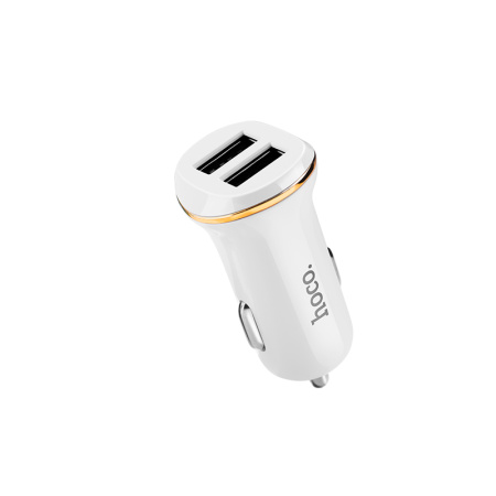 Зарядное устройство авто. HOCO Z1 2*USB 2.1A