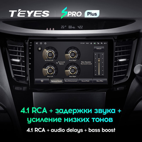 Штатная магнитола Teyes SPRO Plus 6/128 Subaru Legacy 5 (2009-2014)