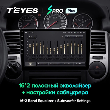 Штатная магнитола Teyes SPRO Plus 3/32 Nissan X-Trail T30 (2000-2007)