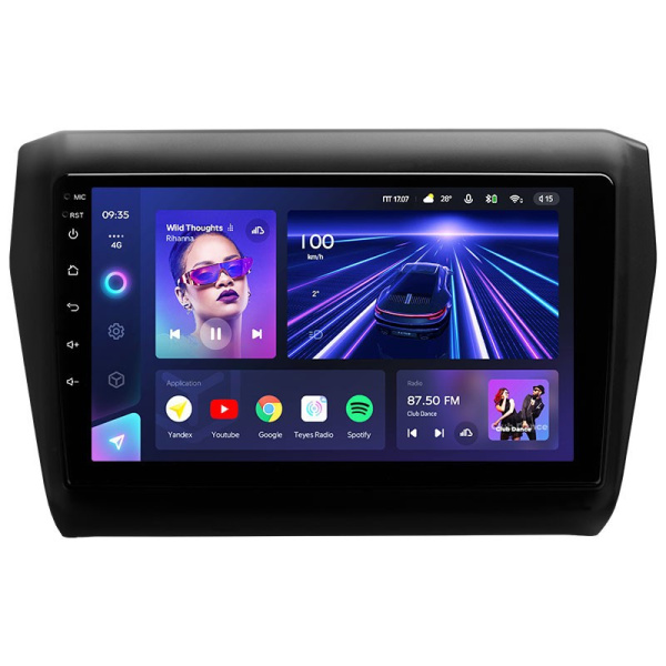 Штатная магнитола Teyes CC3 4/64 Suzuki Swift 5 (2016-2020)