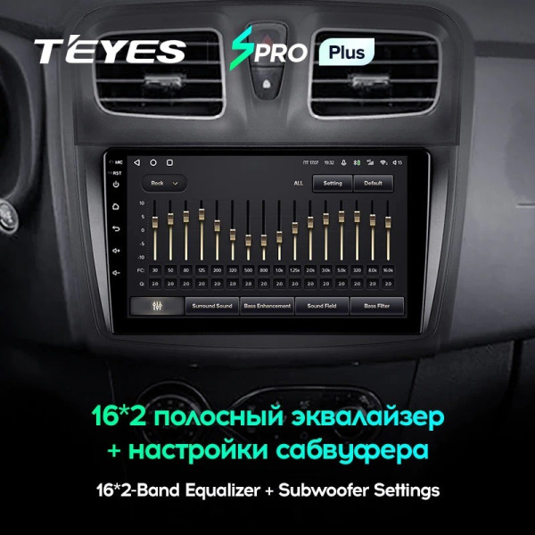 Штатная магнитола Teyes SPRO Plus 3/32 Renault Logan 2 (2012-2019)