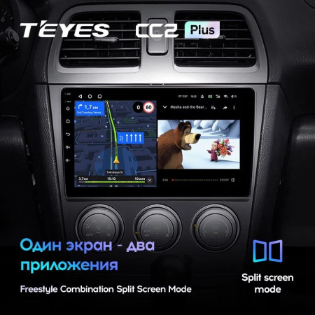 Штатная магнитола Teyes CC2 Plus 4/64 Subaru Impreza GD GG 2002-2007