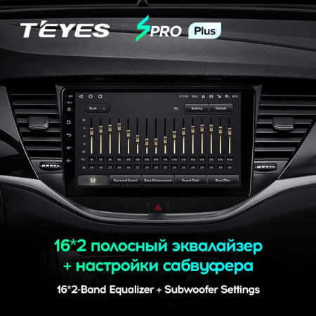 Штатная магнитола Teyes SPRO Plus 4/64 Opel Astra K (2015-2019)
