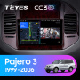 Штатная магнитола Teyes CC3-2K 3+32G для Pajero3 1999-2006