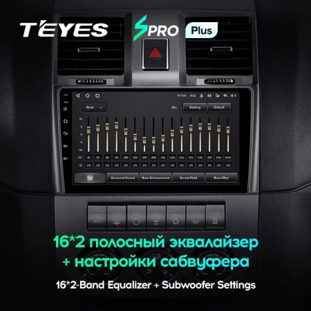 Штатная магнитола Teyes SPRO Plus 4/64 UAZ Patriot 2012-2016