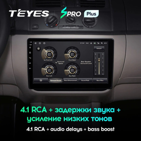 Штатная магнитола Teyes SPRO Plus 3/32 Volkswagen Passat (2005-2014)