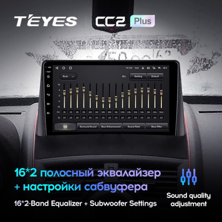 Штатная магнитола Teyes CC2 Plus 4/64 Renault Megane 2 (2002-2009)