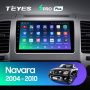 Штатная магнитола Teyes SPRO Plus 6/128 Nissan Navara 3 D40 (2004-2010)