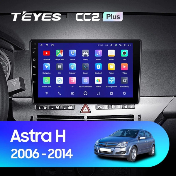 Штатная магнитола Teyes CC2 Plus 3/32 Opel Zafira B (2005-2014)