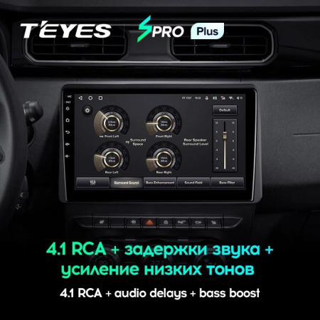 Штатная магнитола Teyes SPRO Plus 4/64 Renault Arkana 2019+