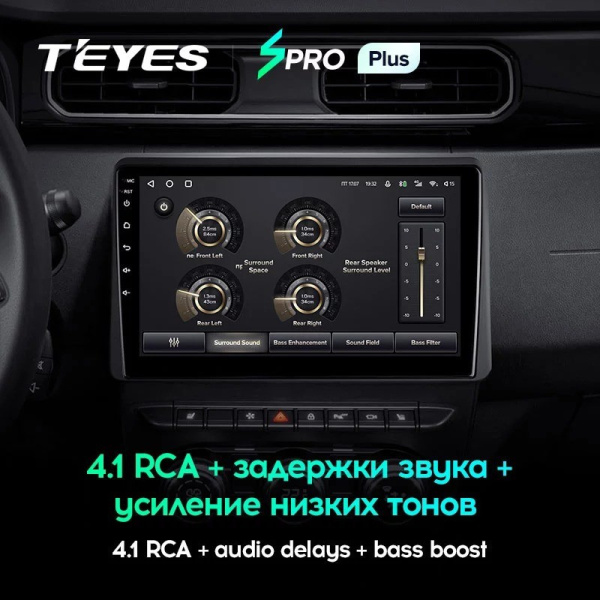 Штатная магнитола Teyes SPRO Plus 4/64 Renault Arkana 2019+