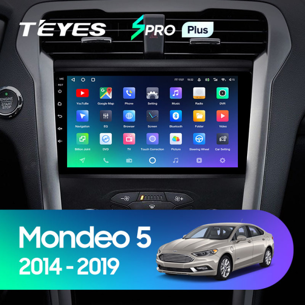 Штатная магнитола Teyes SPRO 3+32G для Mondeo 2014-2019