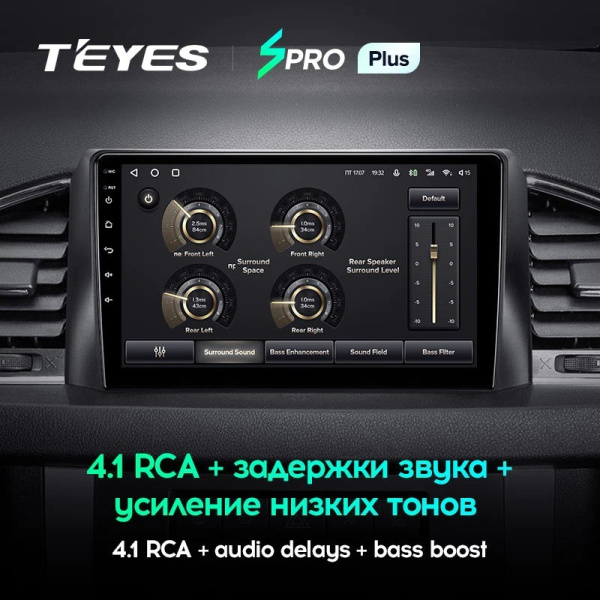Штатная магнитола Teyes SPRO Plus 6/128 UAZ Patriot 3 (2016-2021)