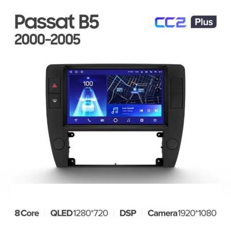 Штатная магнитола Teyes CC2 Plus 6/128 Volkswagen Passat B5 (2000-2005)