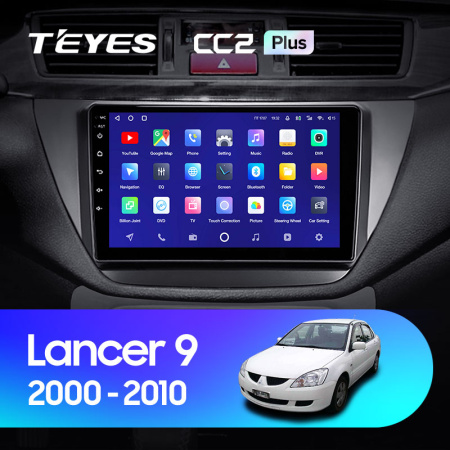 Штатная магнитола Teyes CC2 3+32G для Lancer 2000-2010