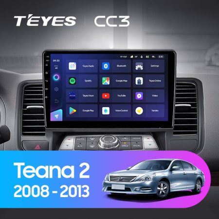 Штатная магнитола Teyes CC3 4/64 Nissan Teana J32 (2008-2013)