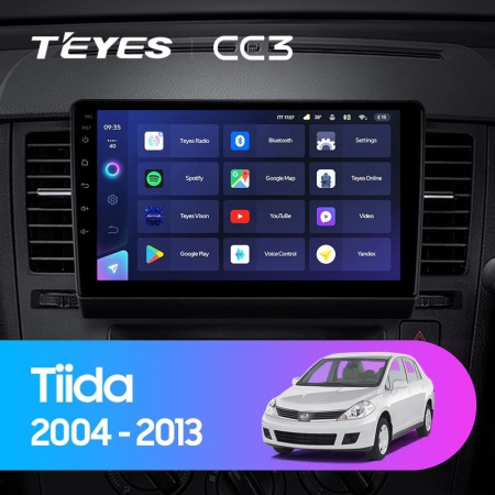 Штатная магнитола Teyes CC3 3/32 Nissan Tiida C11 (2004-2013) Тип-В