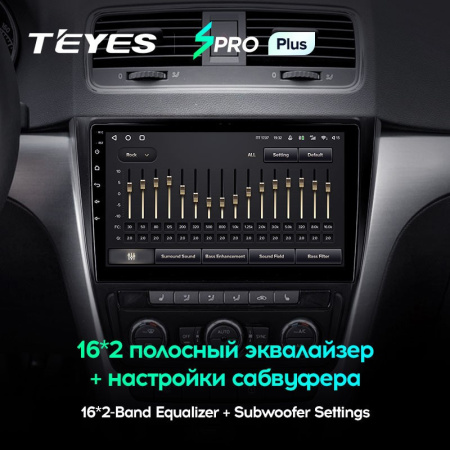 Штатная магнитола Teyes SPRO Plus 4/64 Skoda Yeti 5L (2009-2014)