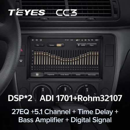 Штатная магнитола Teyes CC3 4/64 Volkswagen Passat B5 (2000-2005)