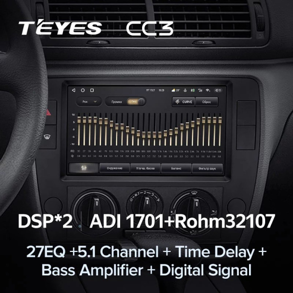 Штатная магнитола Teyes CC3 4/64 Volkswagen Passat B5 (2000-2005)