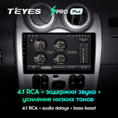Штатная магнитола Teyes SPRO Plus 4/64 Renault Logan 1 (2010-2015)