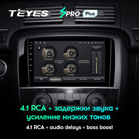 Штатная магнитола Teyes SPRO Plus 3/32 Mercedes Benz R-Class W251 R280 R300 R320 (2005-2009)