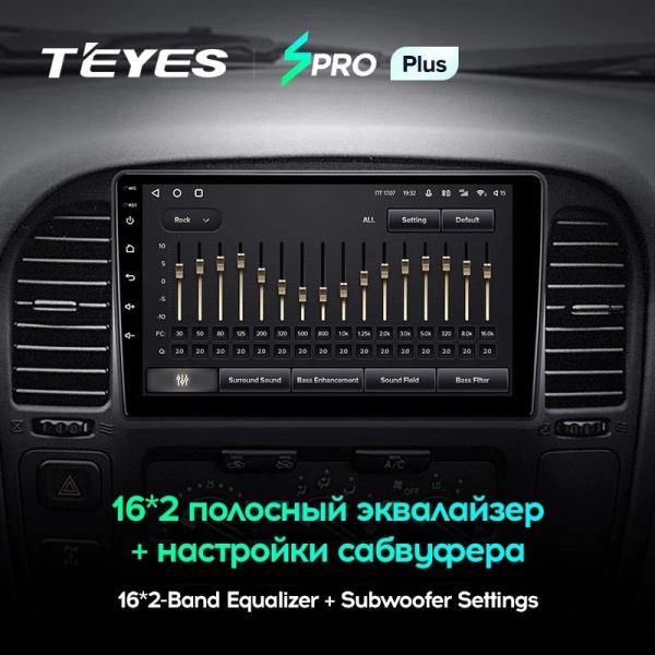 Штатная магнитола Teyes SPRO Plus 3/32 Toyota Land Cruiser 10 J100 100 (1998-2007)