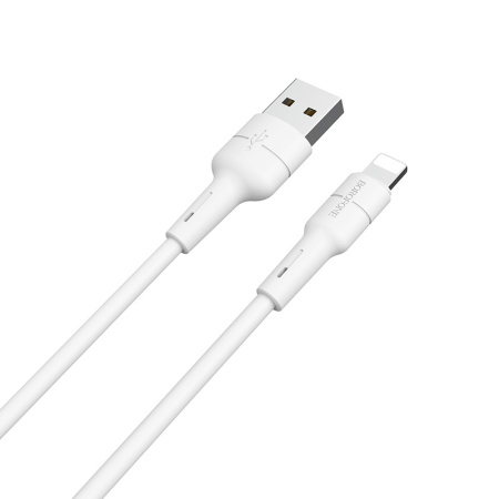Кабель USB - Lightning 1м 2.4A BOROFONE BX30 силикон