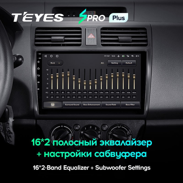 Штатная магнитола Teyes SPRO Plus 3/32 Suzuki Swift 3 (2003-2010)