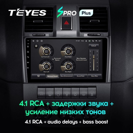 Штатная магнитола Teyes SPRO Plus 4/64 UAZ Patriot 2012-2016