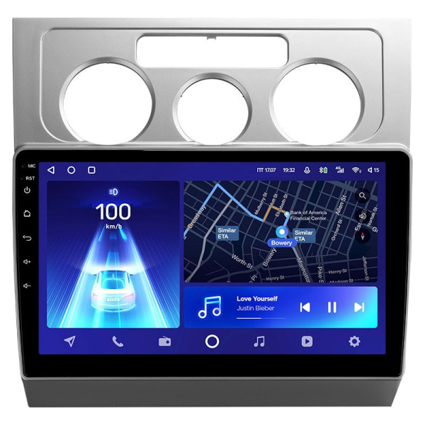 Штатная магнитола Teyes CC2 Plus 6/128 Volkswagen Touran 1 (2003-2010) Тип-B