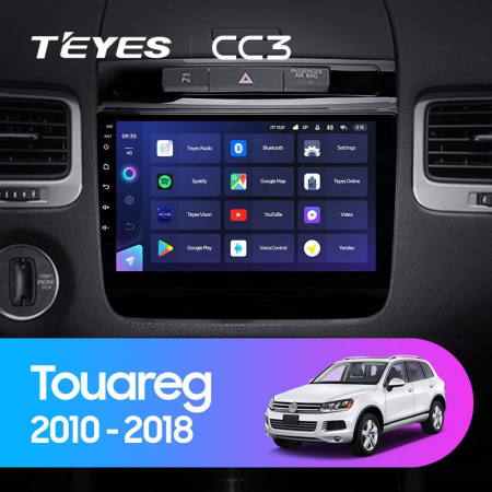 Штатная магнитола Teyes CC3 4/64 Volkswagen Touareg FL NF (2010-2018)