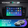 Штатная магнитола Teyes SPRO Plus 6/128 Subaru Legacy 4 (2003-2009)