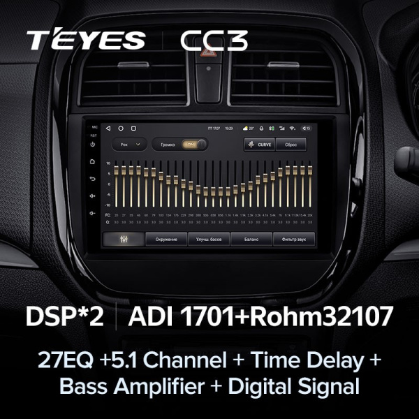 Штатная магнитола Teyes CC3 3/32 Suzuki Vitara (2016-2019)