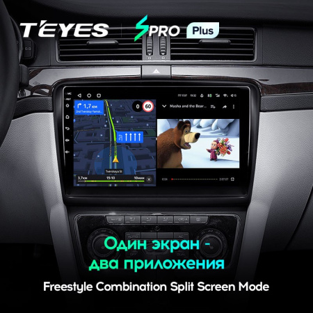Штатная магнитола Teyes SPRO Plus 3/32 Skoda Superb 2 B6 (2008-2015)