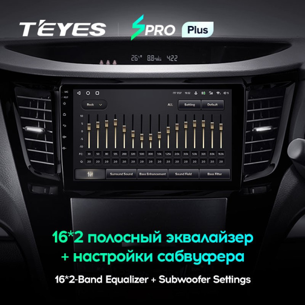 Штатная магнитола Teyes SPRO Plus 6/128 Subaru Legacy 5 (2009-2014)