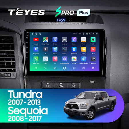 Штатная магнитола Teyes SPRO Plus 3/32 Toyota Sequoia XK60 (2008-2017)
