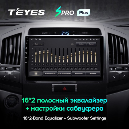 Штатная магнитола Teyes SPRO Plus 3/32 Toyota Land Cruiser 200 (2007-2015)