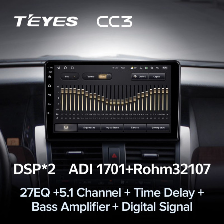 Штатная магнитола Teyes CC3 3/32 Nissan Teana J31 (2003-2008)