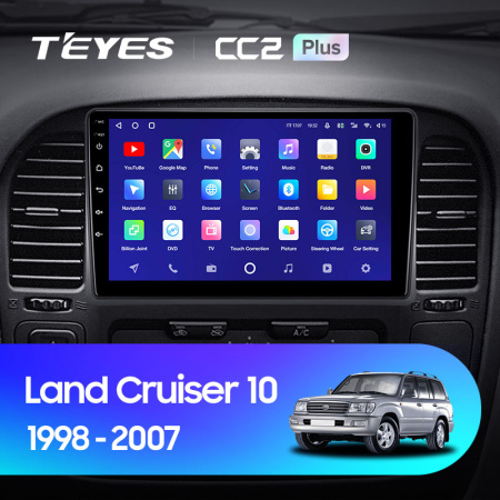 Штатная магнитола Teyes CC2 4+32G для LX470 1998-2003