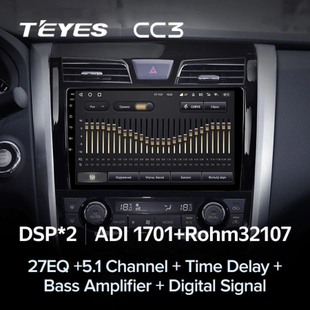 Штатная магнитола Teyes CC3 3/32 Nissan Teana J33 (2013-2015)