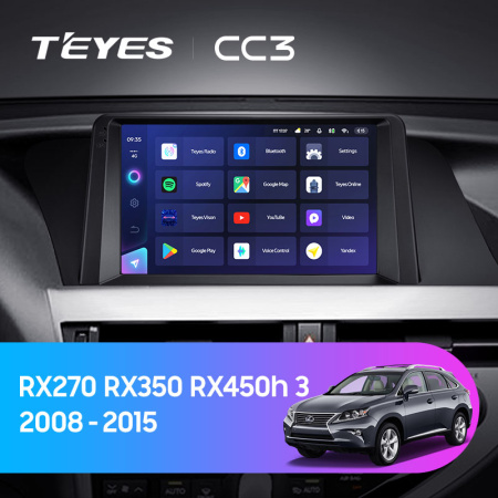 Штатная магнитола Teyes CC3L 3+32G для RX 2008-2015