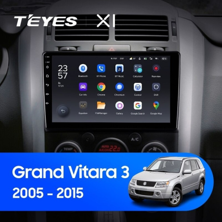 Штатная рамка (без дисплея) Teyes для  Suzuki Grand Vitara 3  (0 Din)  2005-2015	 (Для экрана 9")