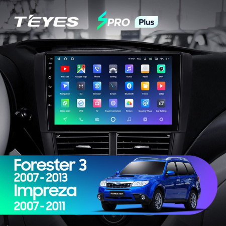 Штатная магнитола Teyes SPRO Plus 6/128 Subaru Impreza GH GE (2007-2011)