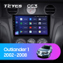 Штатная магнитола Teyes CC3L 3+32G для Outlander 2002-2008