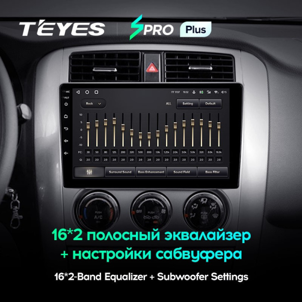 Штатная магнитола Teyes SPRO Plus 6/128 Suzuki Liana 1 (2004-2008)