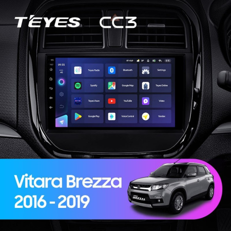 Штатная магнитола Teyes CC3 360 6/128 Suzuki Vitara (2016-2019)
