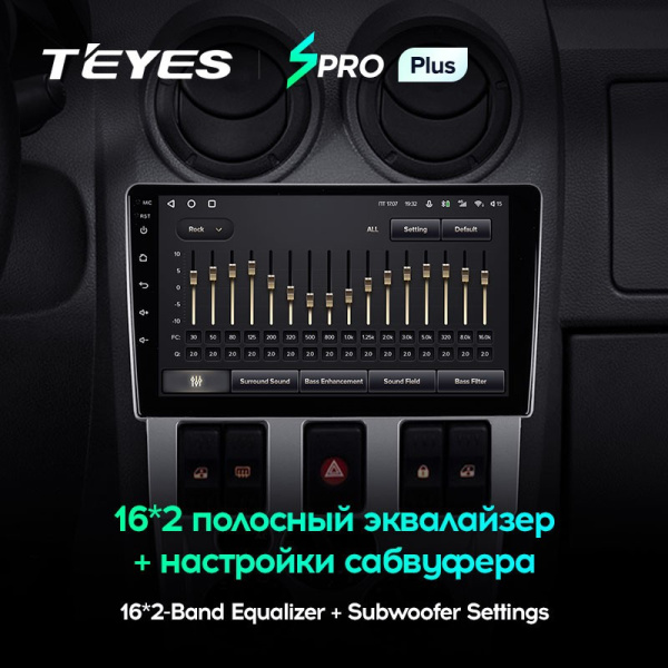 Штатная магнитола Teyes SPRO Plus 6/128 Renault Logan 1 (2004-2009)