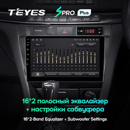 Штатная магнитола Teyes SPRO Plus 4/64 Toyota Mark II 9 X100 (2000-2007)